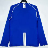 2007/08 M Utd Blue GK Retro Long Sleeve Soccer Jersey
