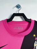 2011/12 JUV Away Pink Retro Long Sleeve Soccer Jersey