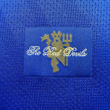 2007/08 M Utd Blue GK Retro Soccer Jersey