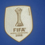 2008/2009 M Utd Third Blue Retro Player Version Soccer Jersey 球员版