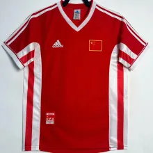 1998 CFA Red Retro Soccer Jersey