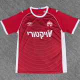 2025/26 Hapoel Beer Sheva Home Red Fans Soccer Jersey 贝尔谢巴工人