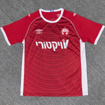 2025/26 Hapoel Beer Sheva Home Red Fans Soccer Jersey 贝尔谢巴工人