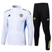 2025/26 M Utd White Jacket Tracksuit