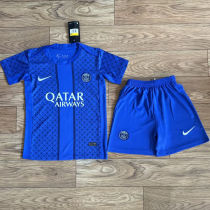 2025/26 PSG Special Edition Blue Kids Soccer Jersey