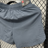 2025/26 UA Casual Double Layer Short Pants   D2501 蓝色双层短裤