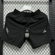 2025/26 AD Black Casual Double Layer Short Pants  A248  双层短裤