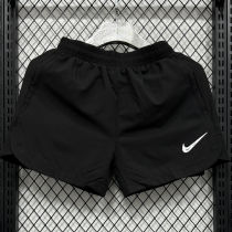 2025/26 NK Black Casual Double Layer Short Pants  D1103  双层短裤