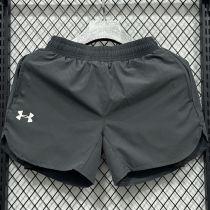 2025/26 UA Casual Double Layer Short Pants  D2501 深灰色 双层短裤