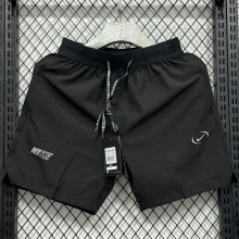 2025/26 NK Black Casual Double Layer Short Pants  A246  双层短裤