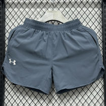 2025/26 UA Casual Double Layer Short Pants   D2501 蓝色双层短裤
