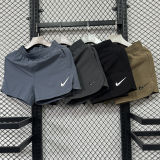 2025/26 NK Casual Double Layer Short Pants  D1103  双层短裤 深灰色