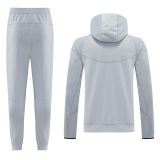 2025/26 BA Grey Hoody Zipper Jacket