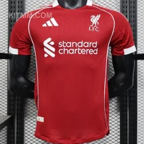 2025/26 LFC Home Red Player Version Jersey
