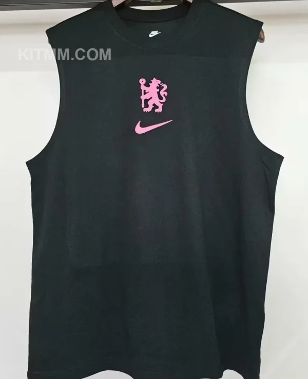 2025/26 CFC Black Pure Cotton Vest Jersey