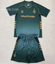 2025/26 Werder Bremen Third Kids Soccer Jersey