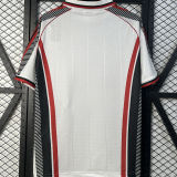 1997/98 AC Milan Away White Retro Soccer Jersey