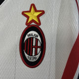 1997/98 AC Milan Away White Retro Soccer Jersey