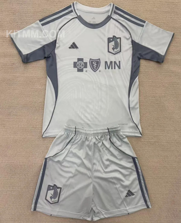 2025/26 Minnesota United Kids Training Soccer Jersey 明尼苏达联