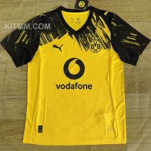 2025/26 BVB Home Yellow Fans Soccer Jersey 带胸前广告