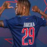 2024/25 PSG Home Blue Champion Style Player Version Soccer Jersey 前后带星