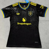 2025/26 M Utd Third Black Women Soccer Jersey 女
