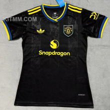 2025/26 M Utd Third Black Women Soccer Jersey 女