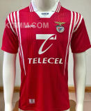 1997/1999 Benfica Home Red Retro Soccer Jersey