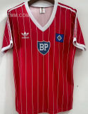 1984 Hamburger Awat Red Retro Soccer Jersey
