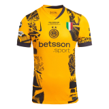 2024/25 In Milan Third Yellow Player Version Soccer Jersey 有胸前广告