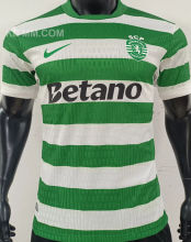 2025/26 Sporting Lisbon Home Player Version Soccer Jersey 里斯本