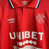 2025/26 Glasgow Rangers Third Red Fans Soccer Jersey