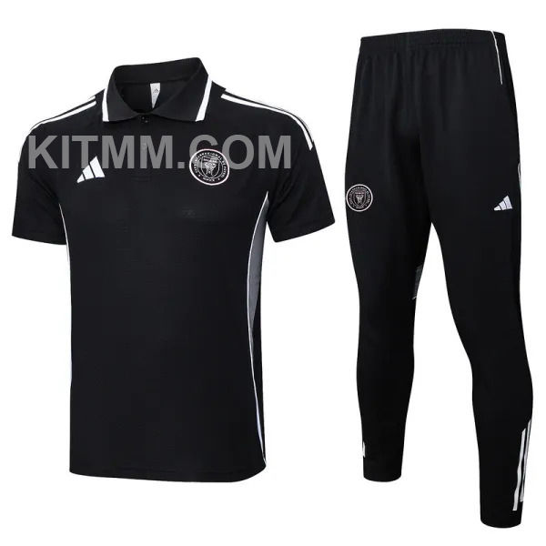 2025/26 Inter Miami Black POLO Sweater Tracksuit