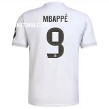 MBAPPÉ #9 RM Home 1:1 Quality White Fans Soccer Jersey 2025/26 ★★