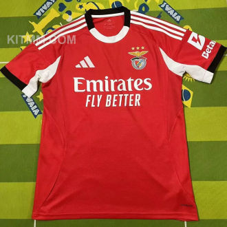 2025/26 Benfica Home Red Fans Soccer Jersey