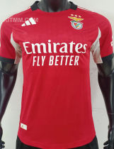 2025/26 Benfica Home Red Player Version Soccer Jersey