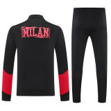 2025/26 AC Black Jacket Tracksuit