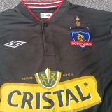 2013 Colo-Colo Away Black Retro Soccer Jersey