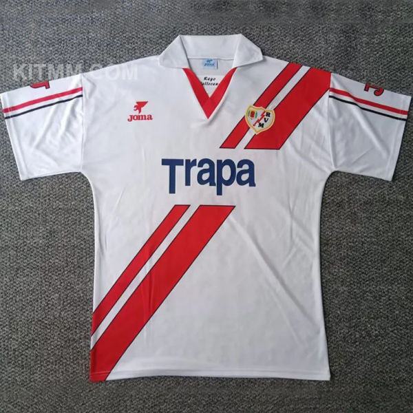 1997/98 Rayo Vallecano Home Retro Soccer Jersey