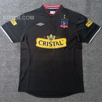 2013 Colo-Colo Away Black Retro Soccer Jersey