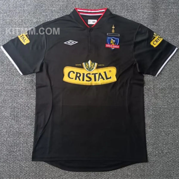 2013 Colo-Colo Away Black Retro Soccer Jersey