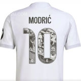 MODRIĆ #10 RM Home 1:1 Quality White Fans Soccer Jersey 2025/26 纪念版号码 ★★