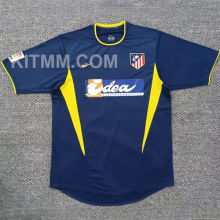 2002/2003 ATM Away Blue Retro Soccer Jersey