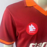 1982/83 Roma Home Red Retro Soccer Jersey