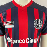 2013/14 San Lorenzo Home Retro Soccer Jersey