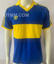 1985/86 Boca Home Blue Retro Soccer Jersey