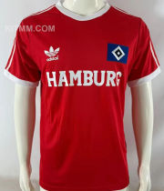 1974/1975 Hamburger Away Red Retro Jersey