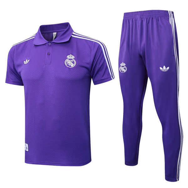 2025/26 RM Purple POLO Retro Sweater Tracksuit