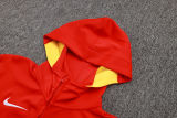 2025/26 Eagles Red Hoody Zipper Jacket Tracksuit