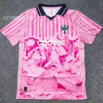 2025/26 Monterrey Pink Goalkeeper Fans Soccer Jersey